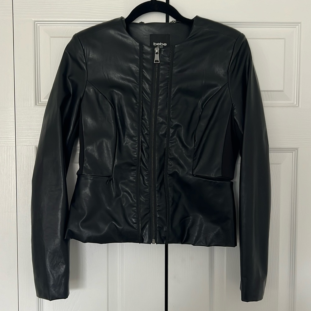 Bebe Faux leather jacket